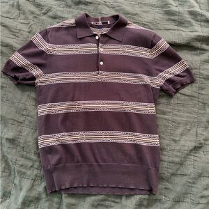 Mr Turk knit polo shirt